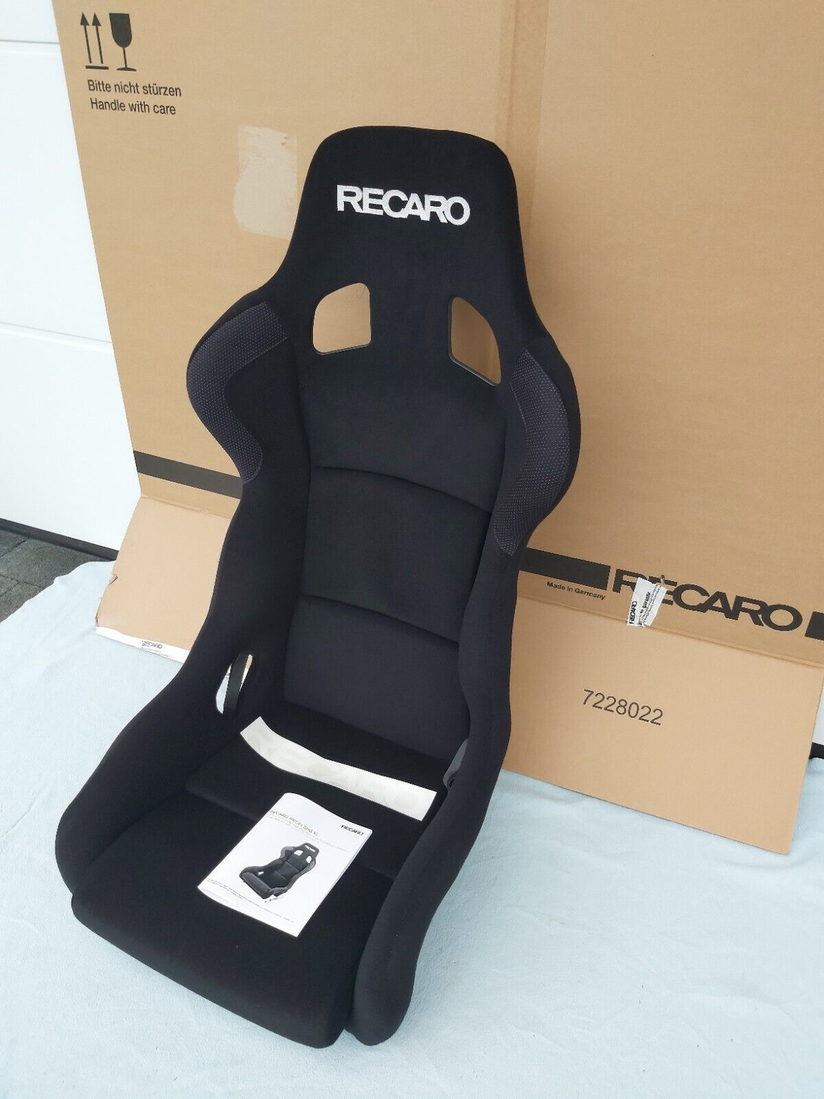 Recaro Profi SPG XL Perlonvelours Black 070.86.0578