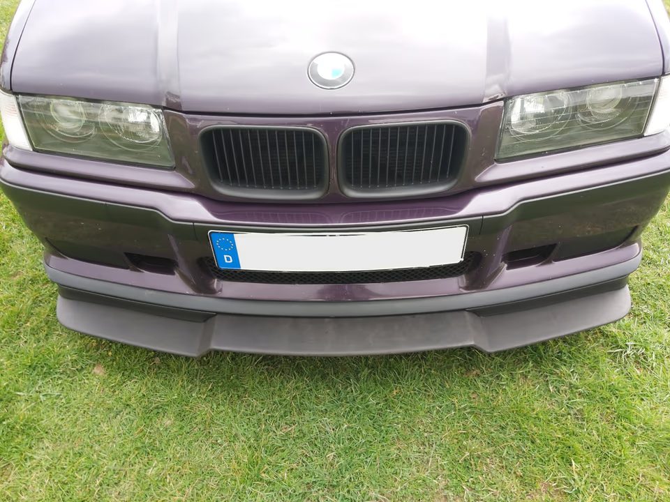 ADJUSTABLE FRONT SPLITTER KIT FOR BMW E36 M3 GT , BRAND NEW