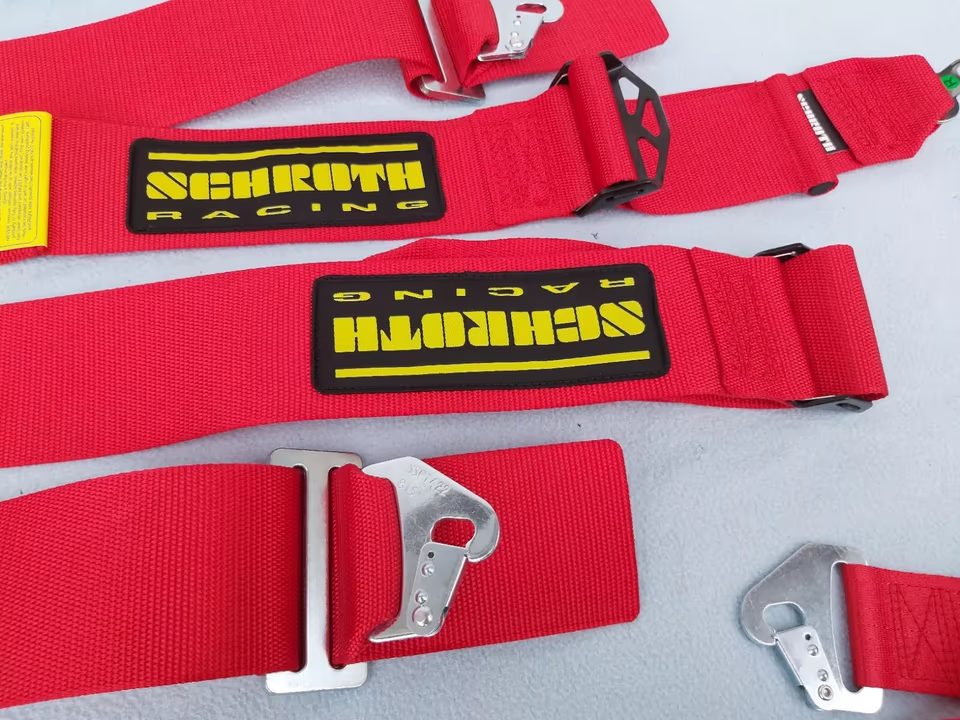 SCHROTH PROFI II-FE ASM BELT, RED, RELEASE, RIGHT, NEW. 25271