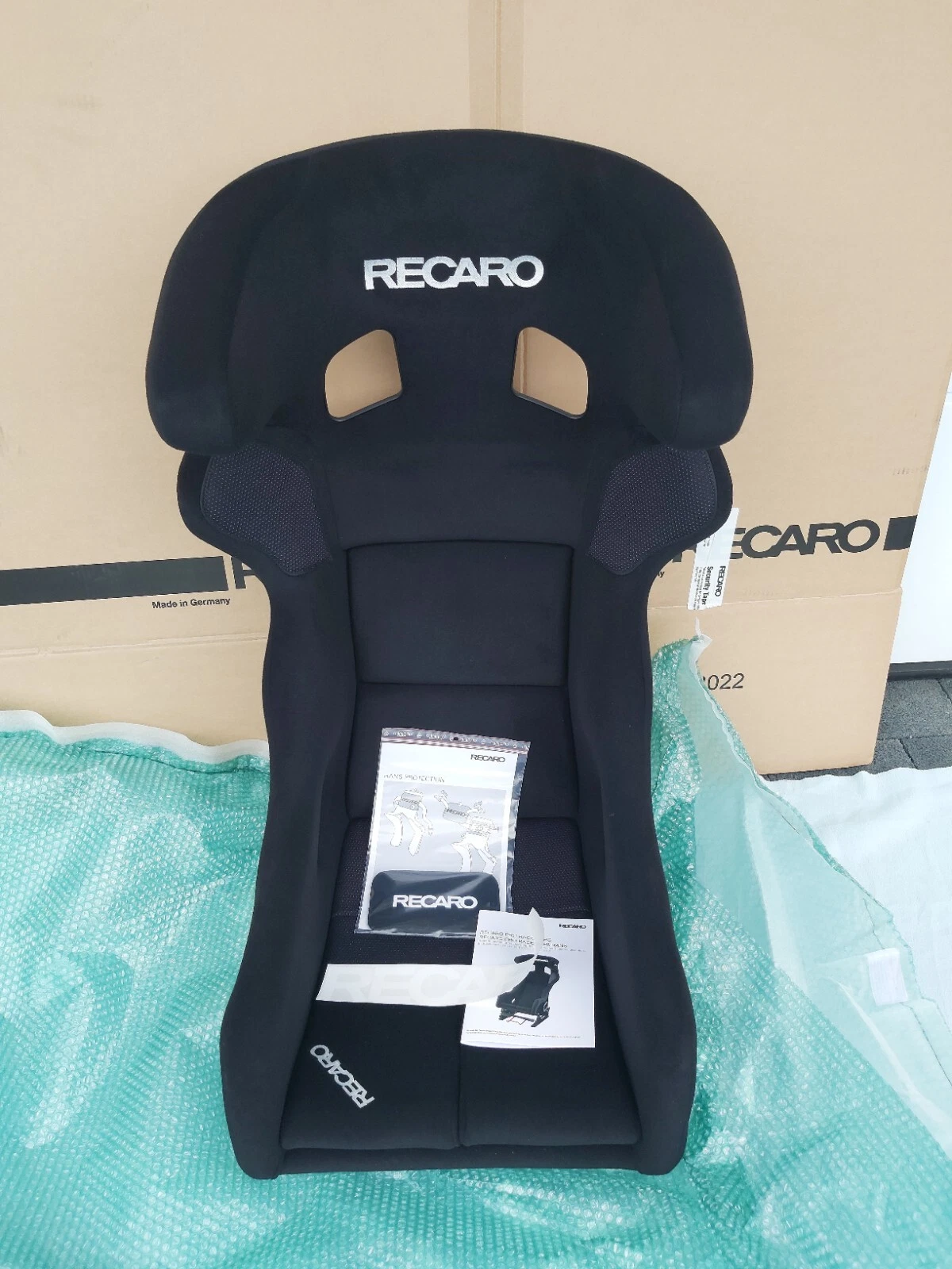 Recaro Pro Racer SPG Perlonvelours Black