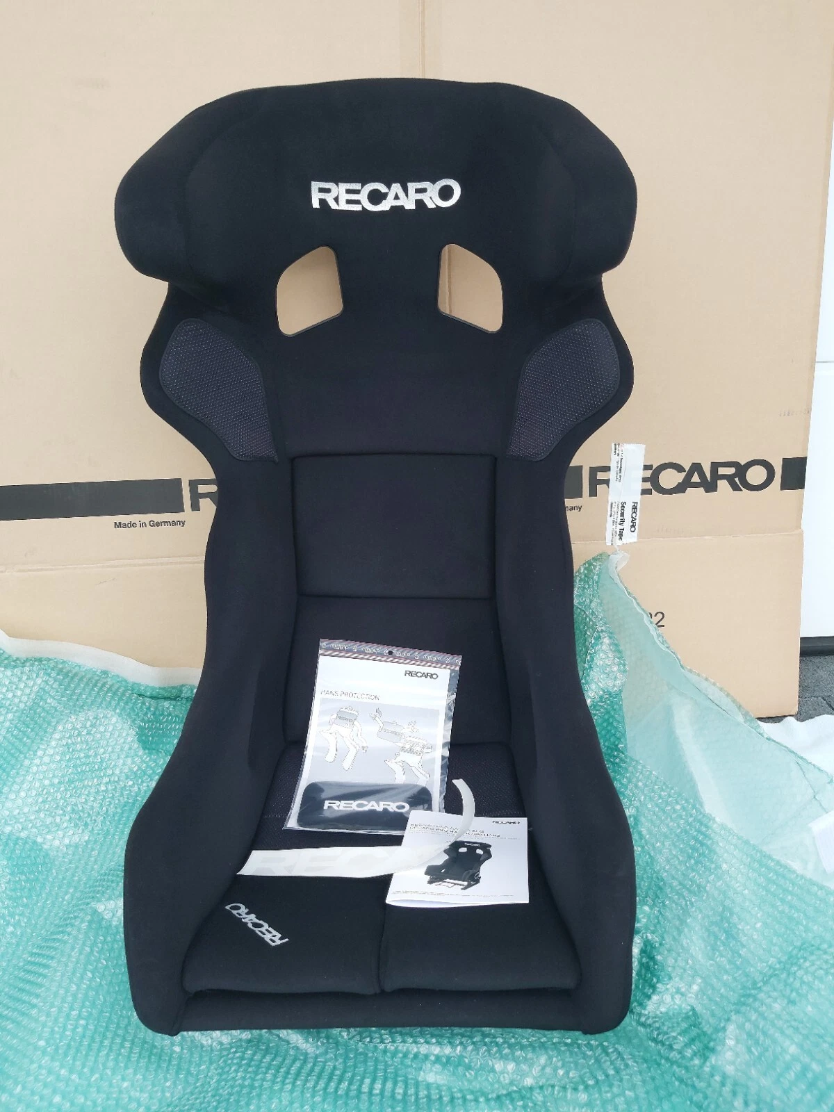 Recaro Pro Racer SPG Perlonvelours Black