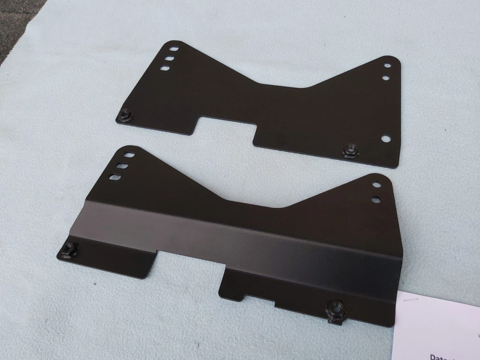 SIDE MOUNTS for RECARO POLE POSITION for BMW E- and F- SERIES, MADE IN GERMANY