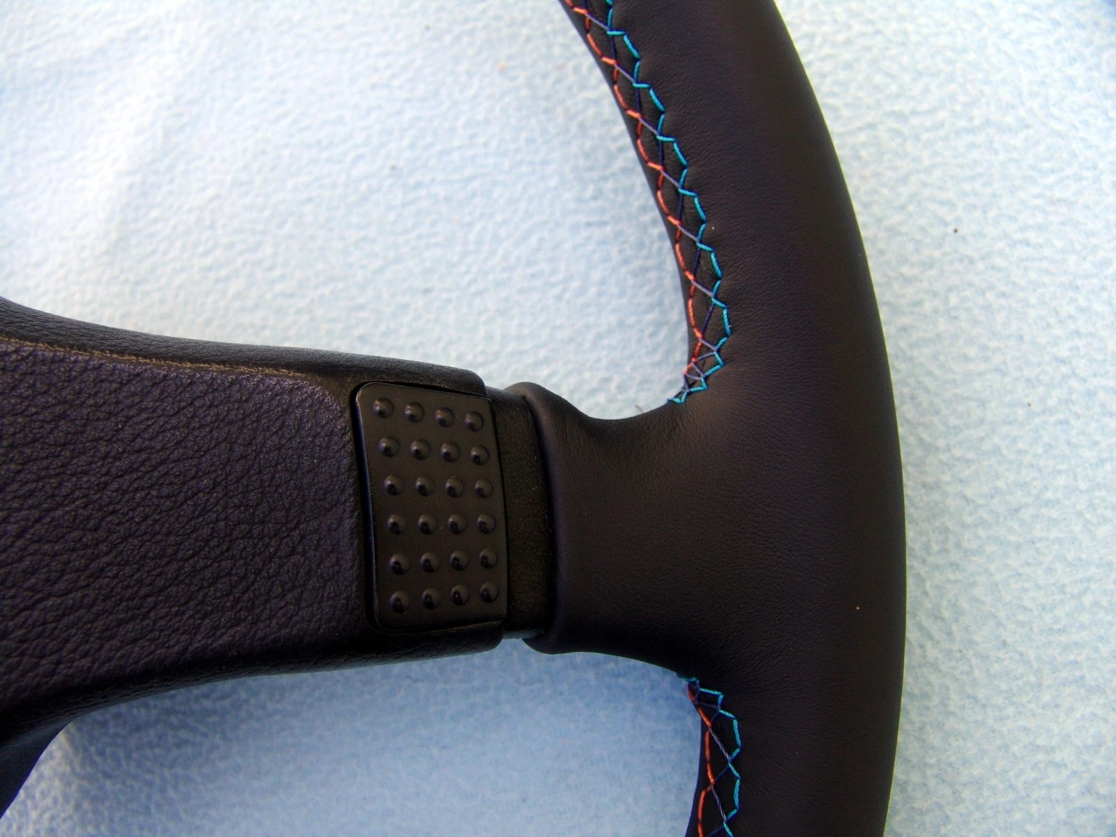 BMW E30 M Technic 1 real leather steering wheel