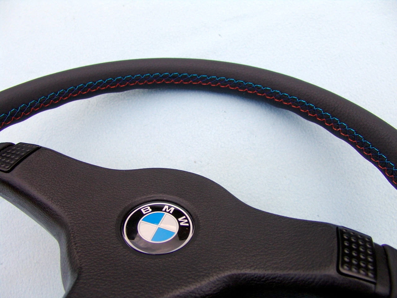 BMW E30 M Technic 1 Montana (grainy) leather steering wheel