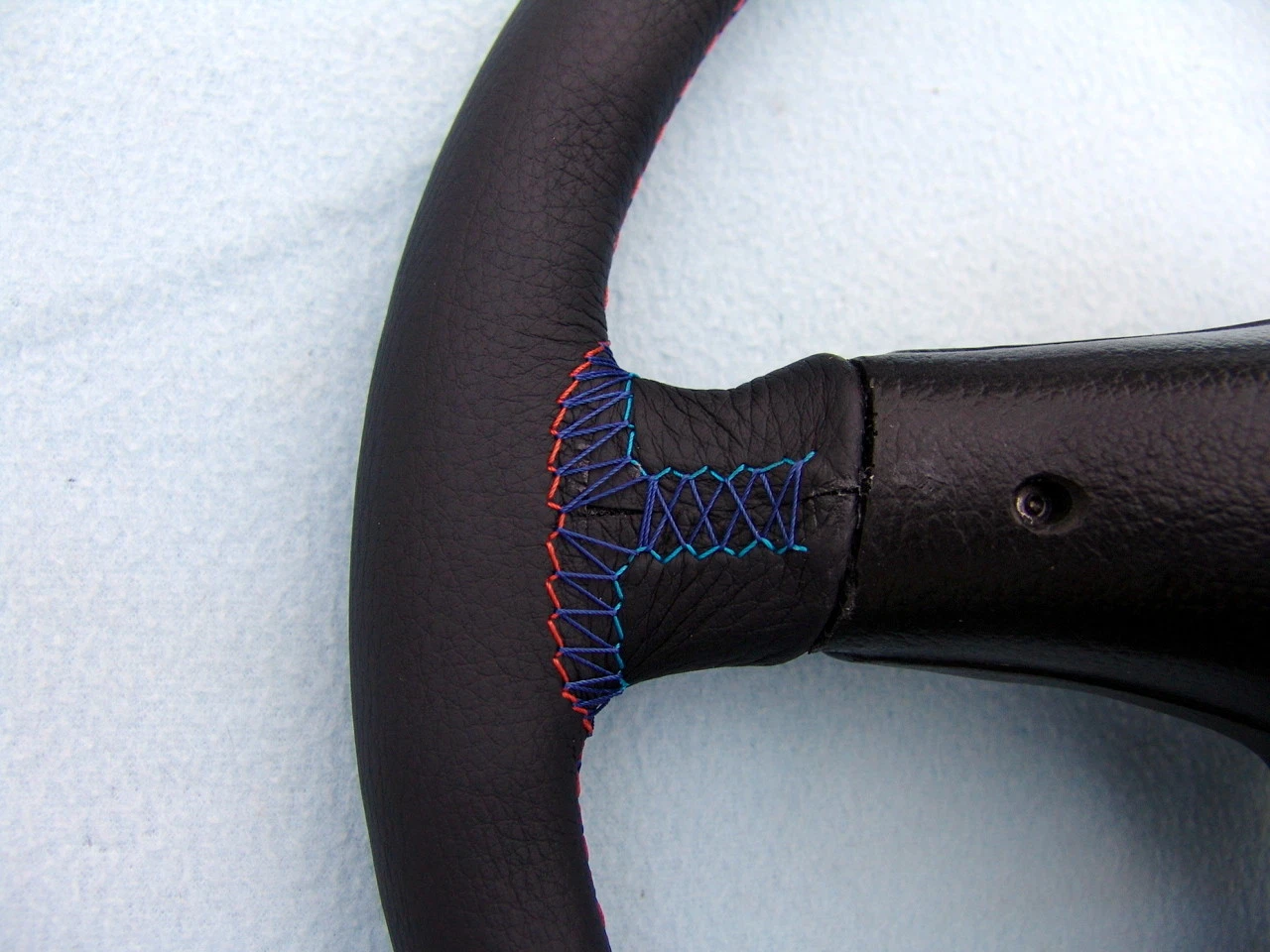 BMW E30 M Technic 1 Montana (grainy) leather steering wheel