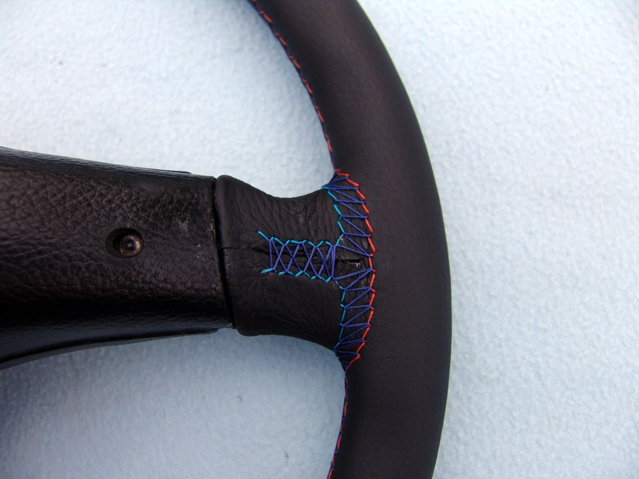 BMW E30 M Technic 1 Montana (grainy) leather steering wheel