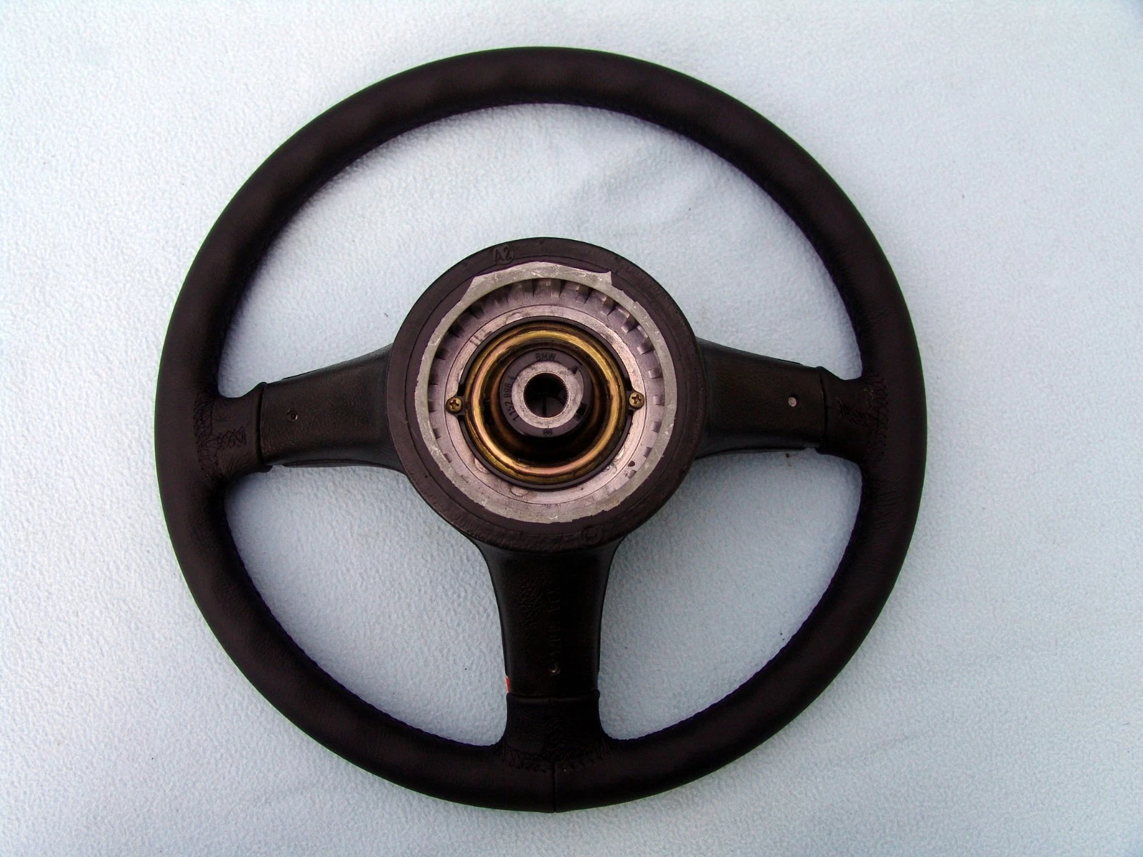 BMW E30 M Technic 1 steering, Montana (grainy) leather, stock look