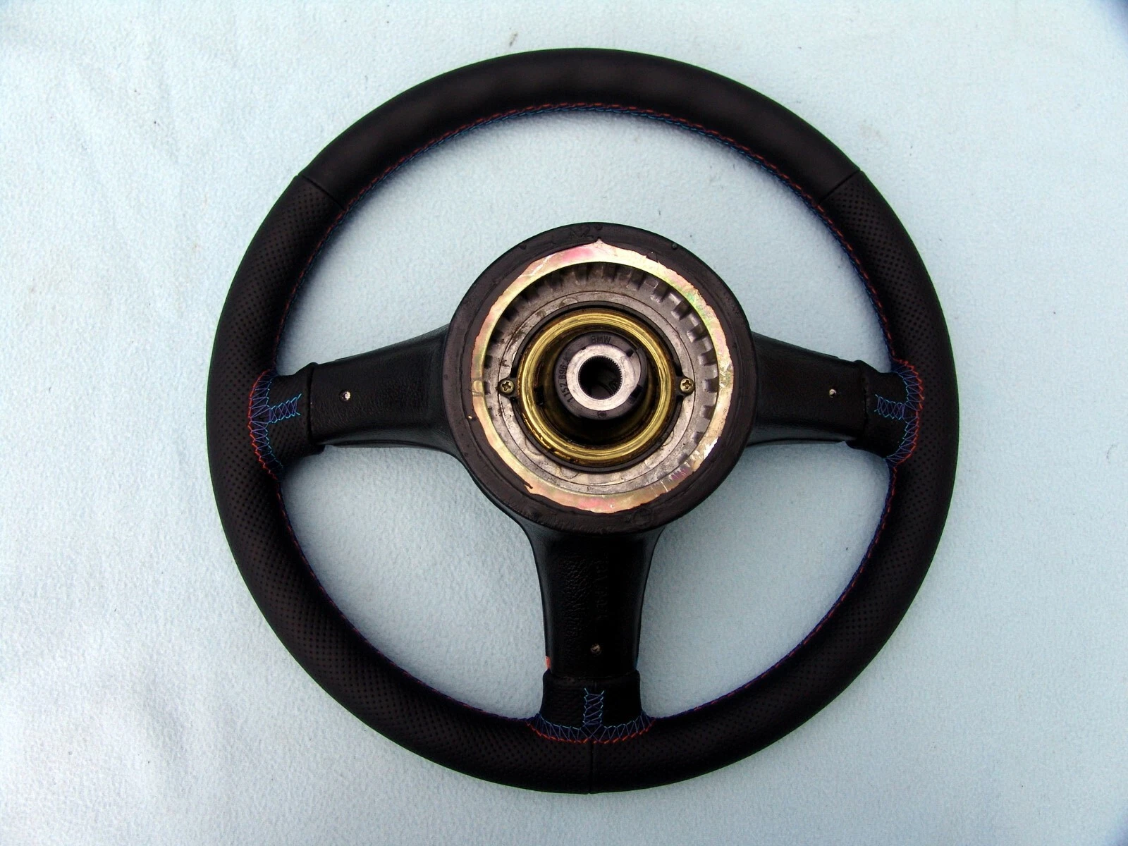 BMW E30 M Technic 1 steering, plain/perforated leather