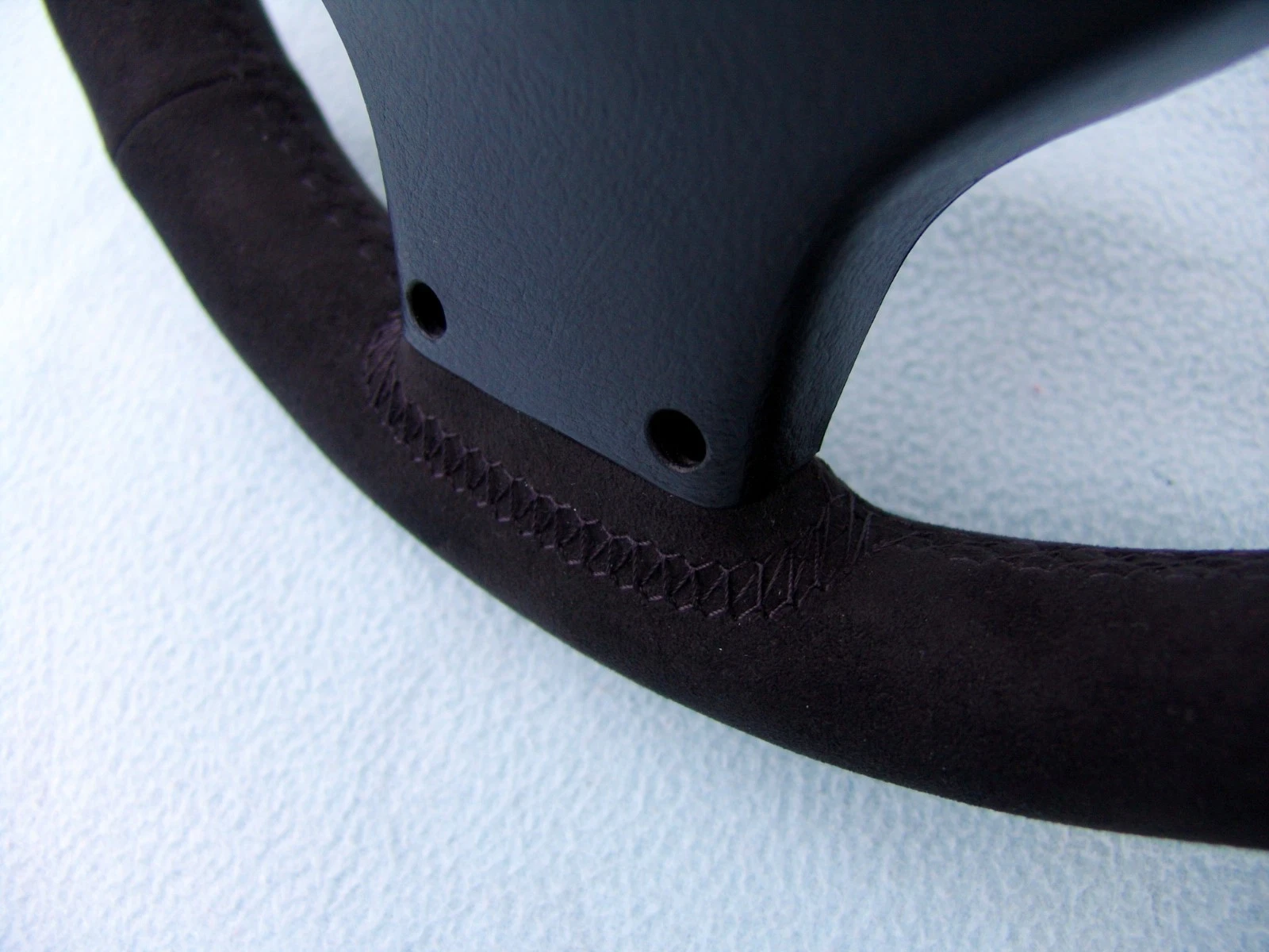 BMW M Technic steering wheel E39, E46, Alcantara + Cinnamon top center stripe