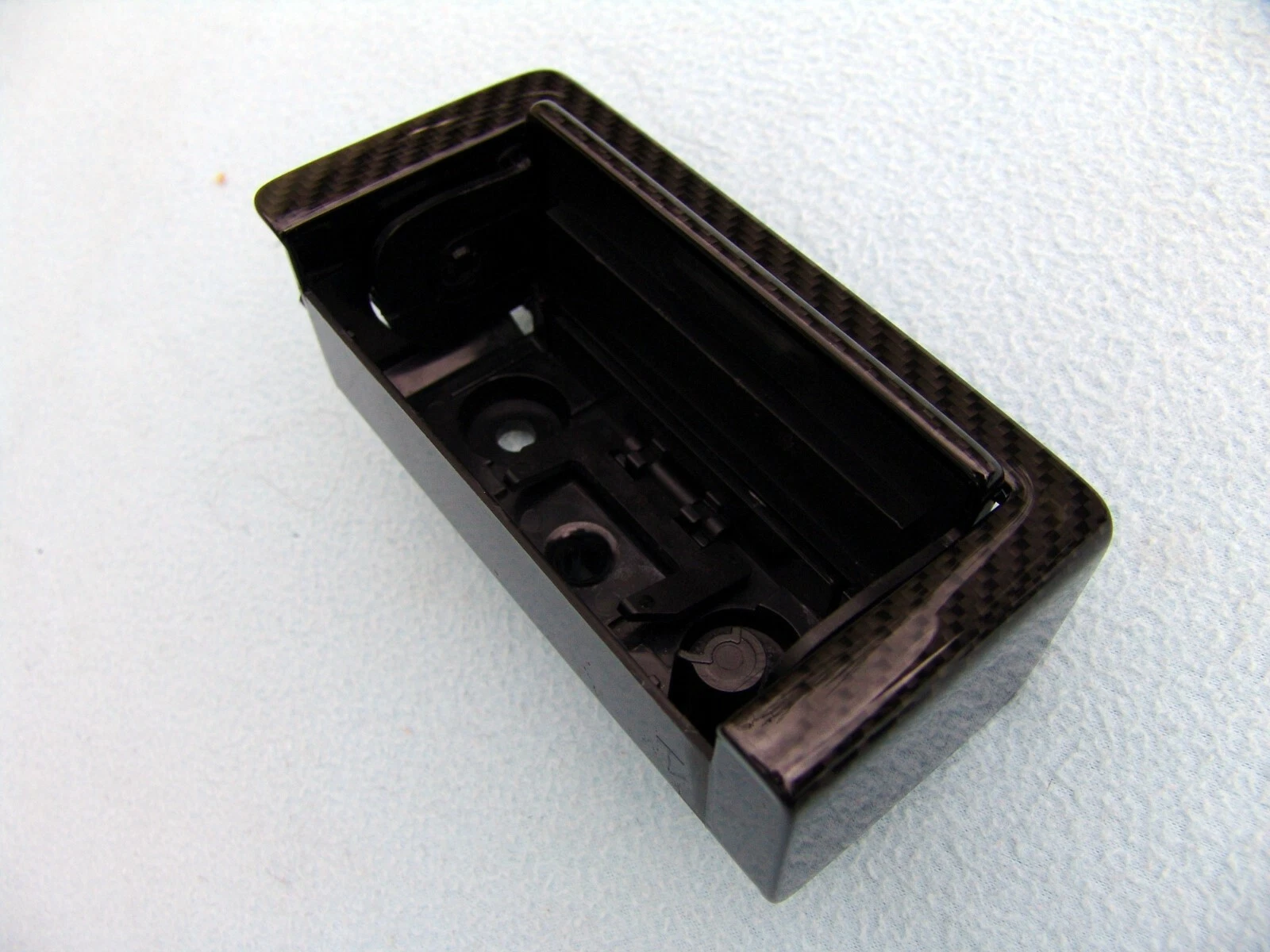 BMW E36 M3 REAL CARBON FRONT AND REAR ASH TRAYS, NEW LAMINATED