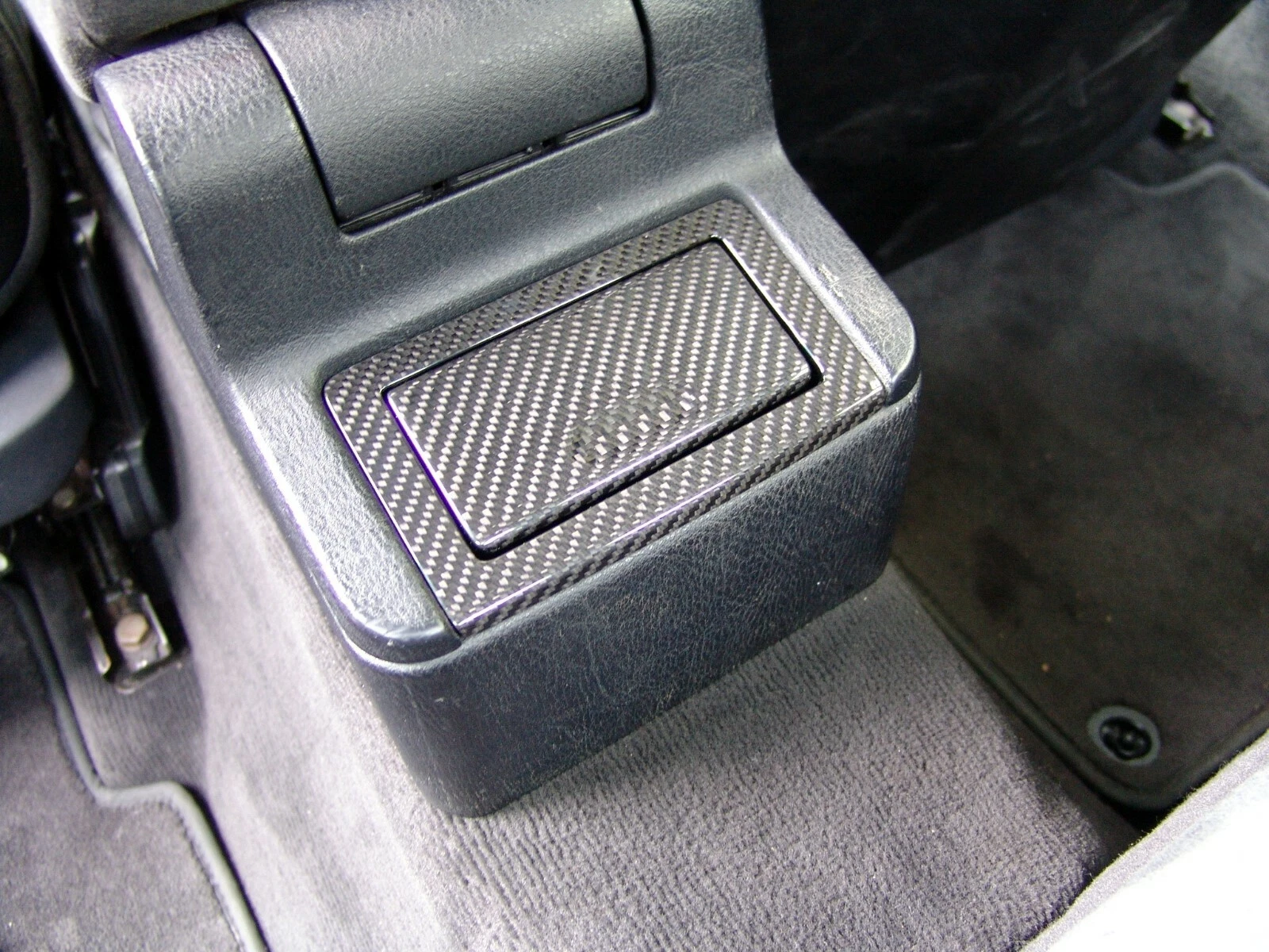 BMW E36 M3 REAL CARBON FRONT AND REAR ASH TRAYS, NEW LAMINATED