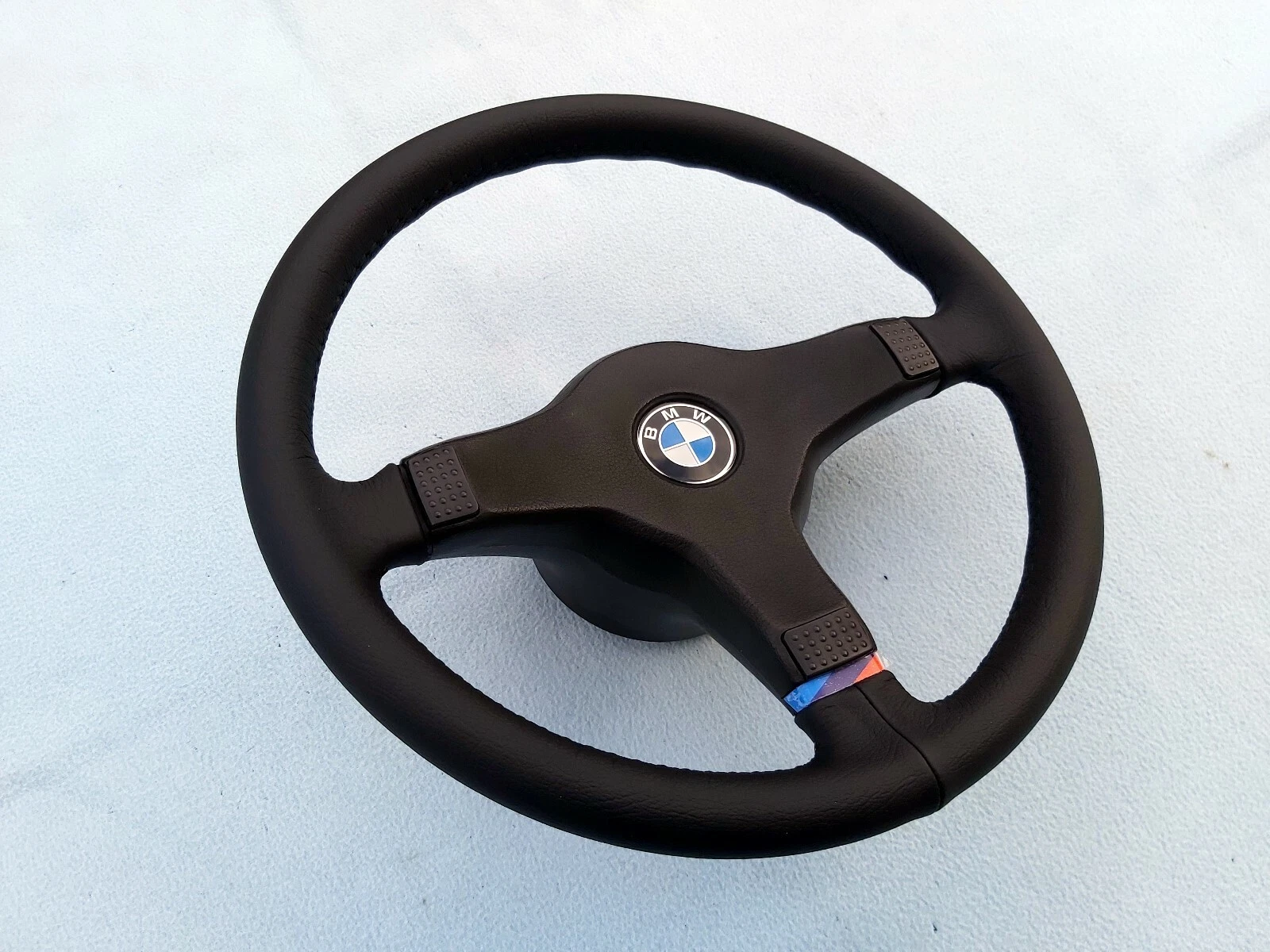 BMW E30 M Technic 1 Steering Wheel 370mm, OEM Look