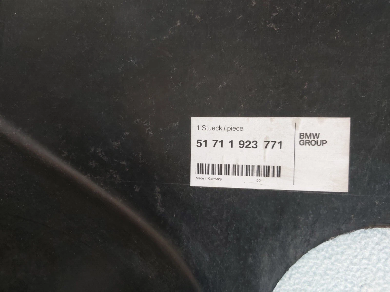 BMW E30 M3 ENGINE COMPARTMENT SCREENING, BRAND NEW, MADE IN GERMANY, 51711923771