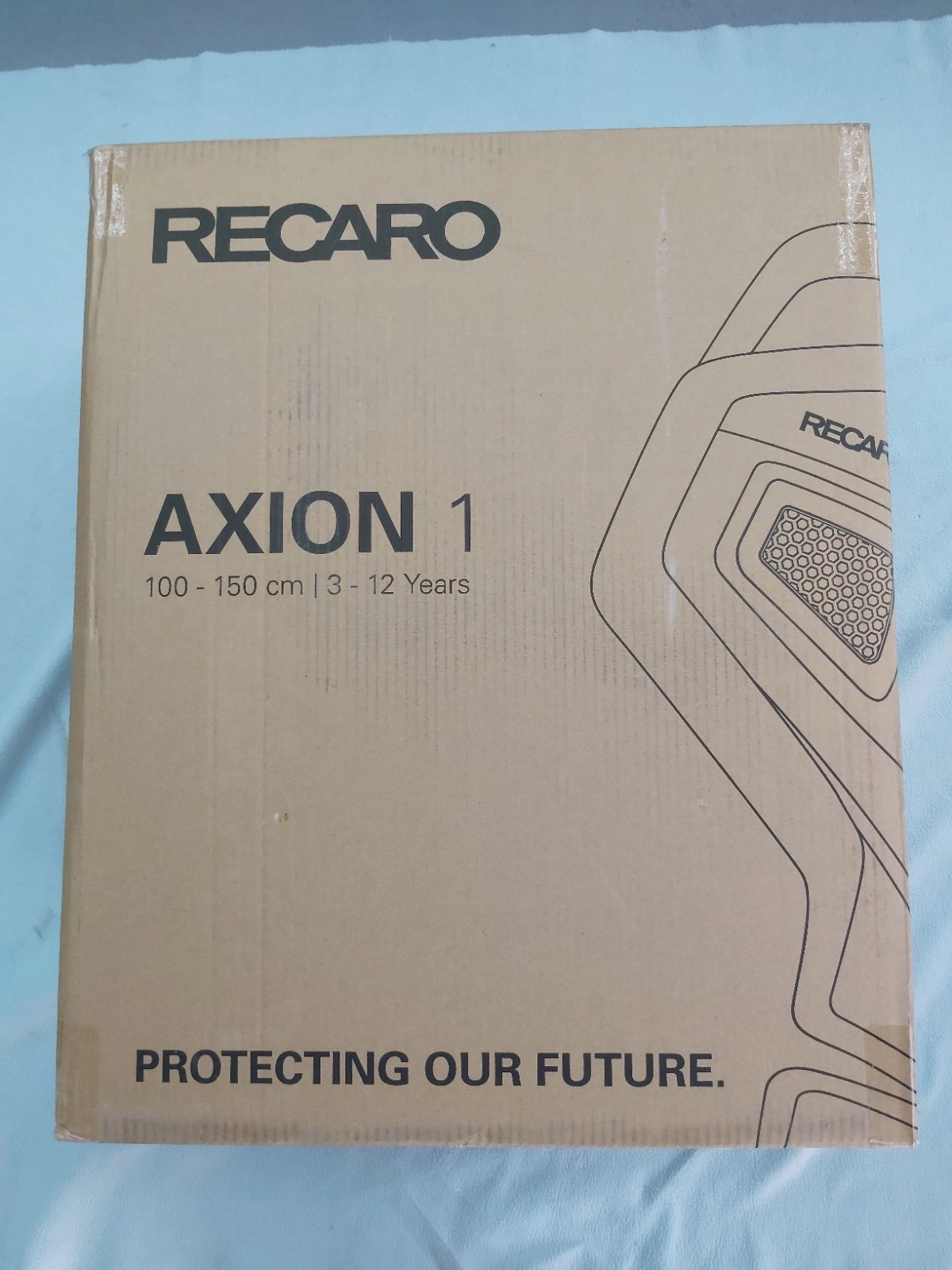 RECARO Axion 1 Fresh Black Child Seat, NEW. Made in Germany