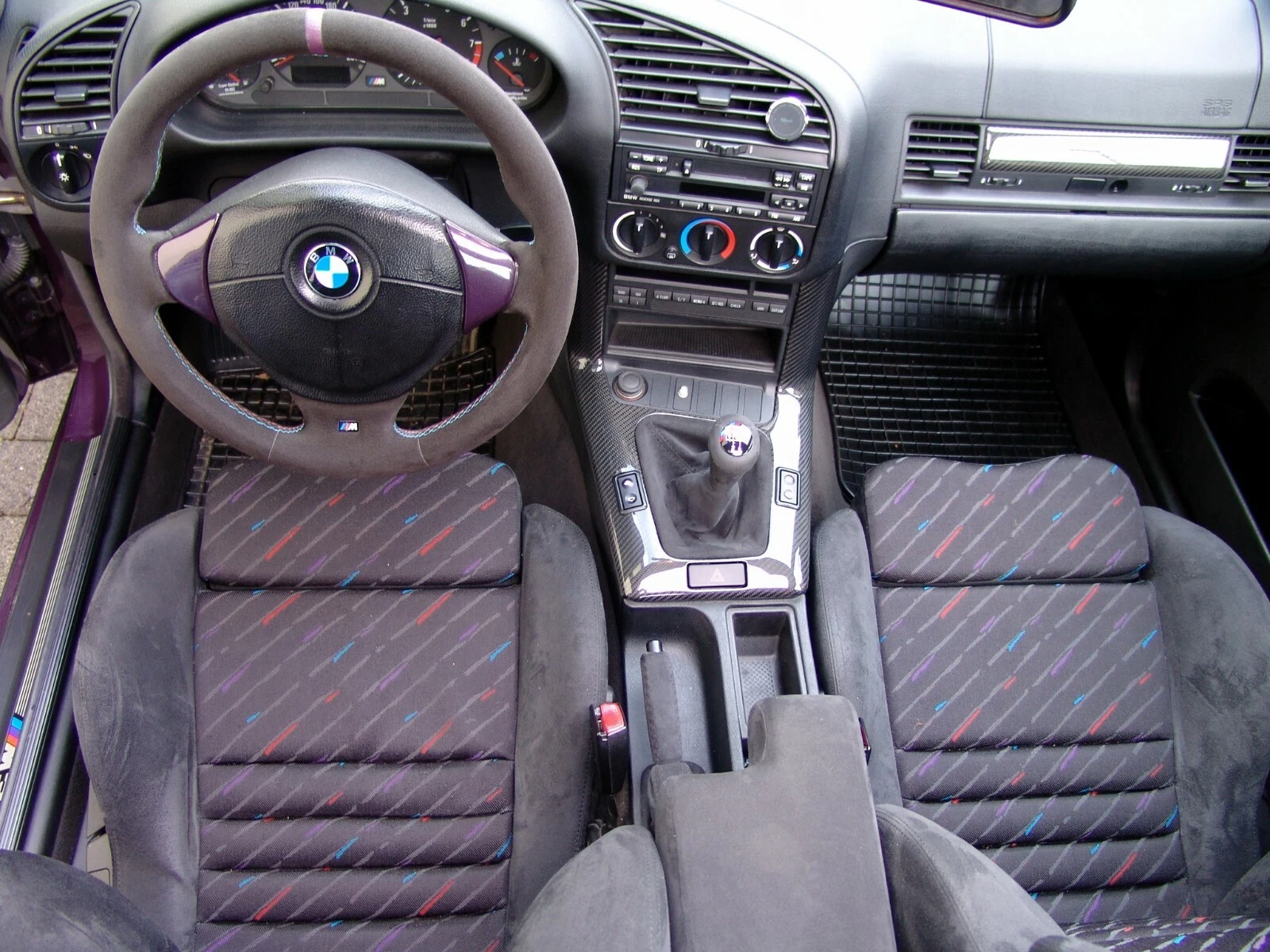 BMW E36 M3 Real Carbon Center Console