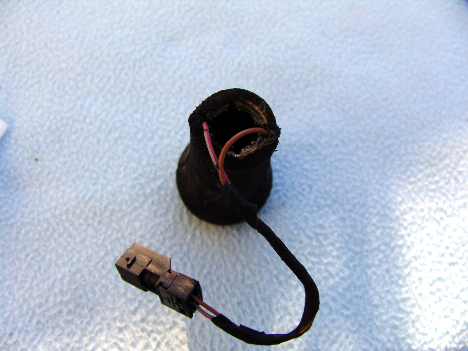 ORIGINAL BMW E30 M3 Sport Evolution Illuminated Shift Knob - Suede / Rough Leather
