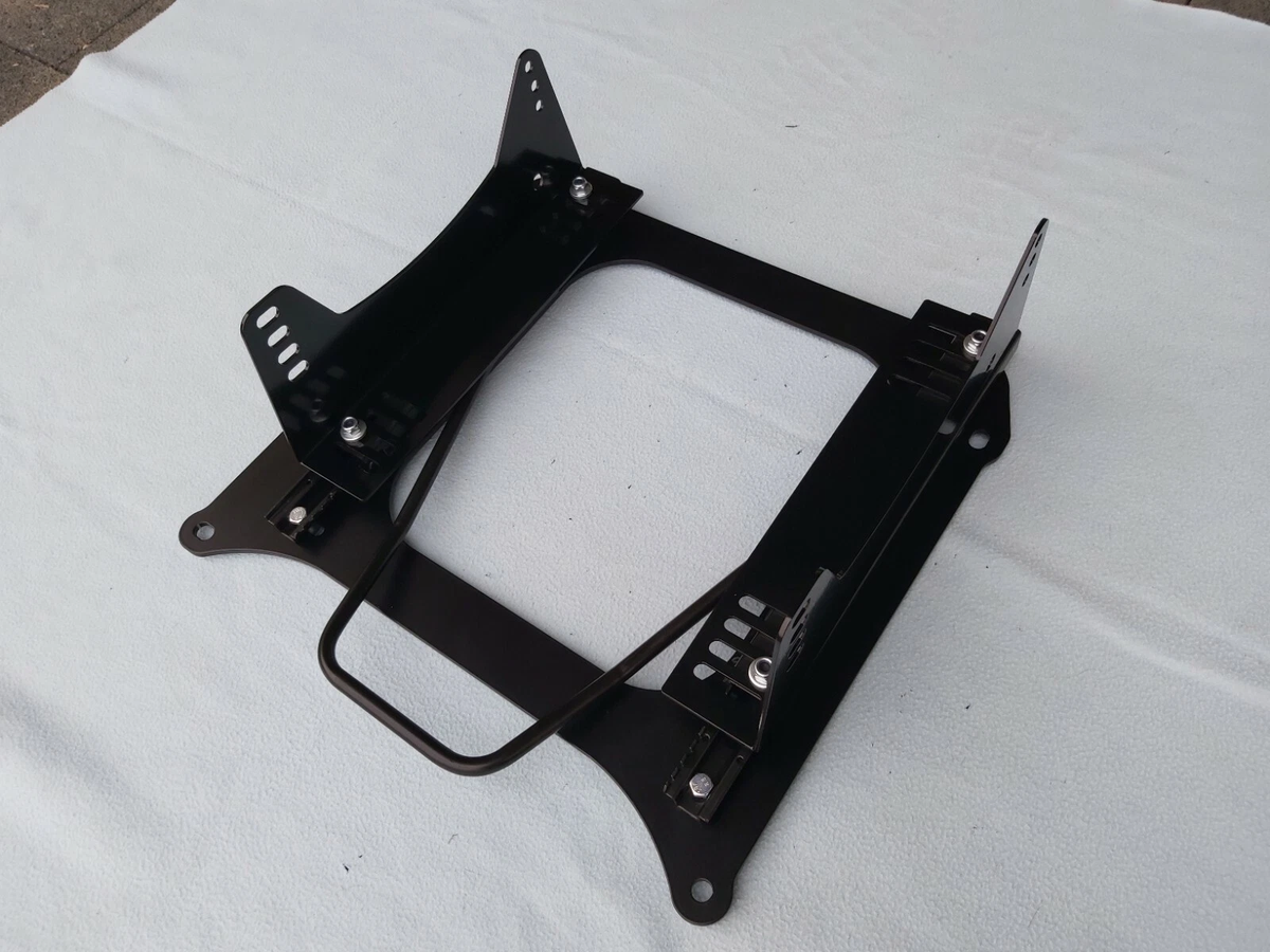 BRACKET w. SLIDERS AND SIDE MOUNTS FOR BUCKET SEATS, BMW E36, E46, M3, MADE IN GERMANY