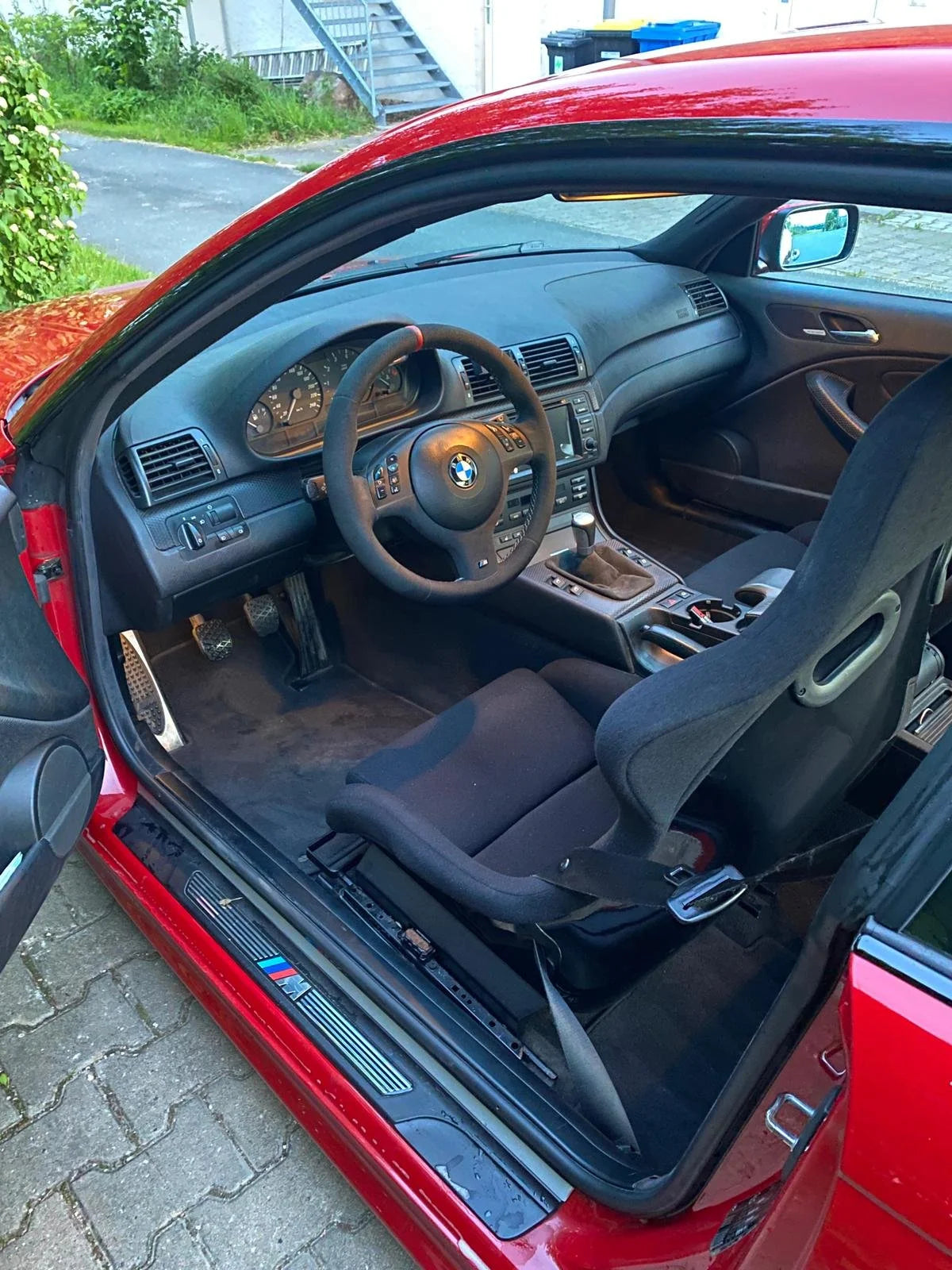 SIDE MOUNTS for RECARO POLE POSITION for BMW E46, MADE IN GERMANY