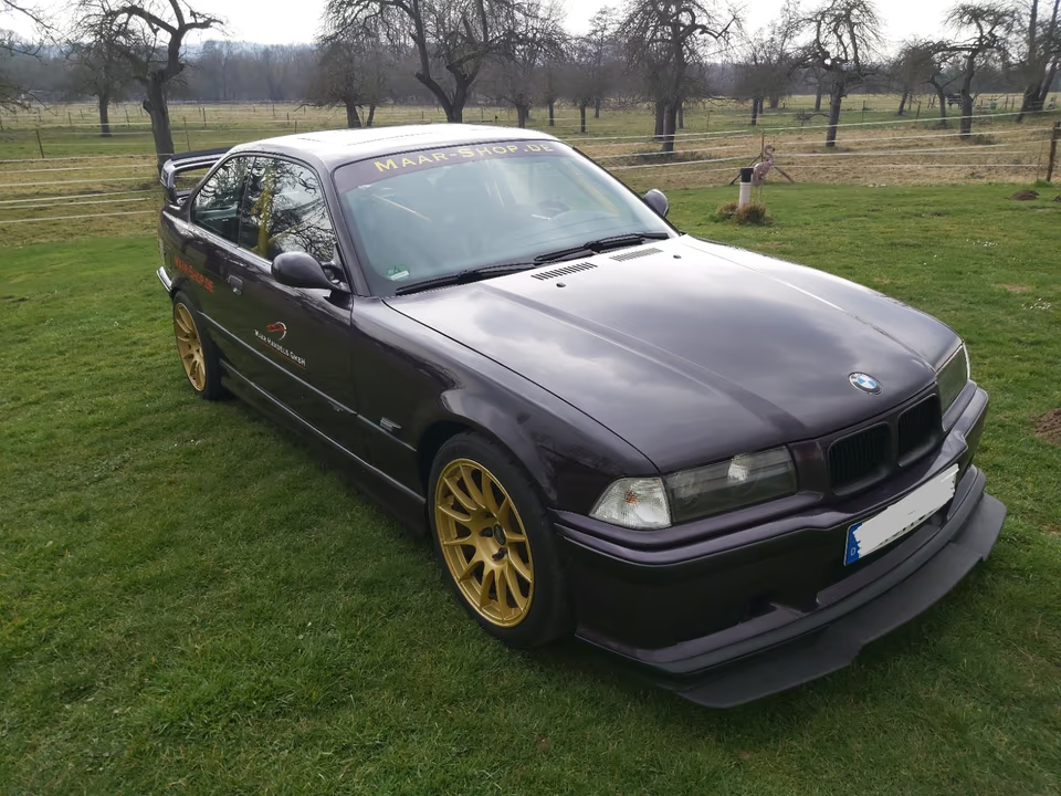 ADJUSTABLE FRONT SPLITTER KIT FOR BMW E36 M3 GT , BRAND NEW