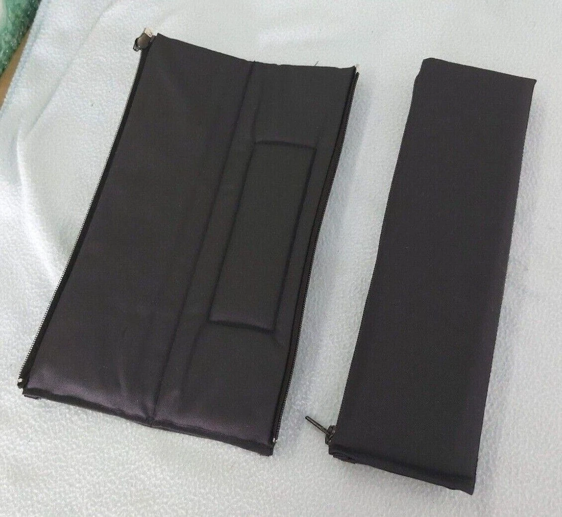 SCHROTH SEAT BELT SHOULDER PADS, BLACK, NOMEX, 3", 75mm, FIA, BRAND NEW