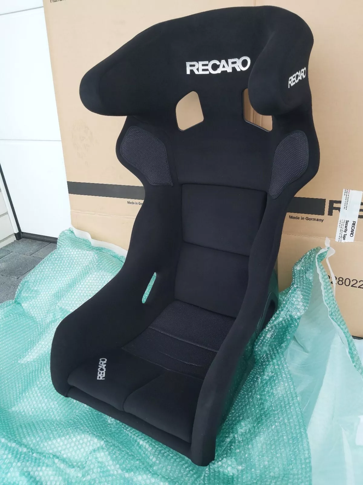 Recaro Pro Racer SPG Perlonvelours Black