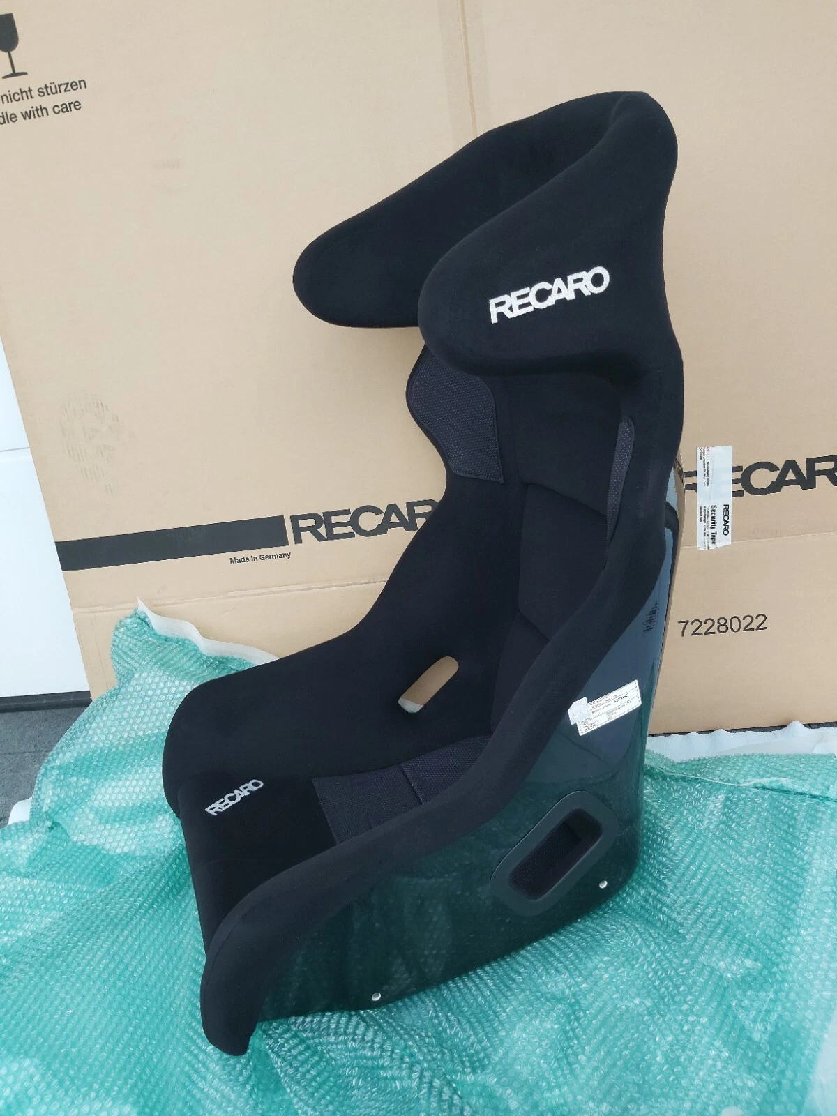 Recaro Pro Racer SPG Perlonvelours Black