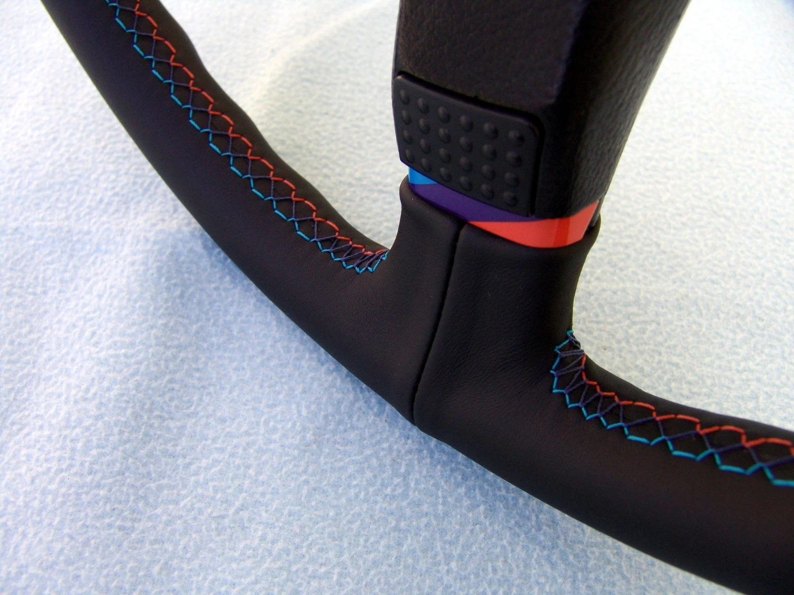 BMW E30 M Technic 1 real leather steering wheel