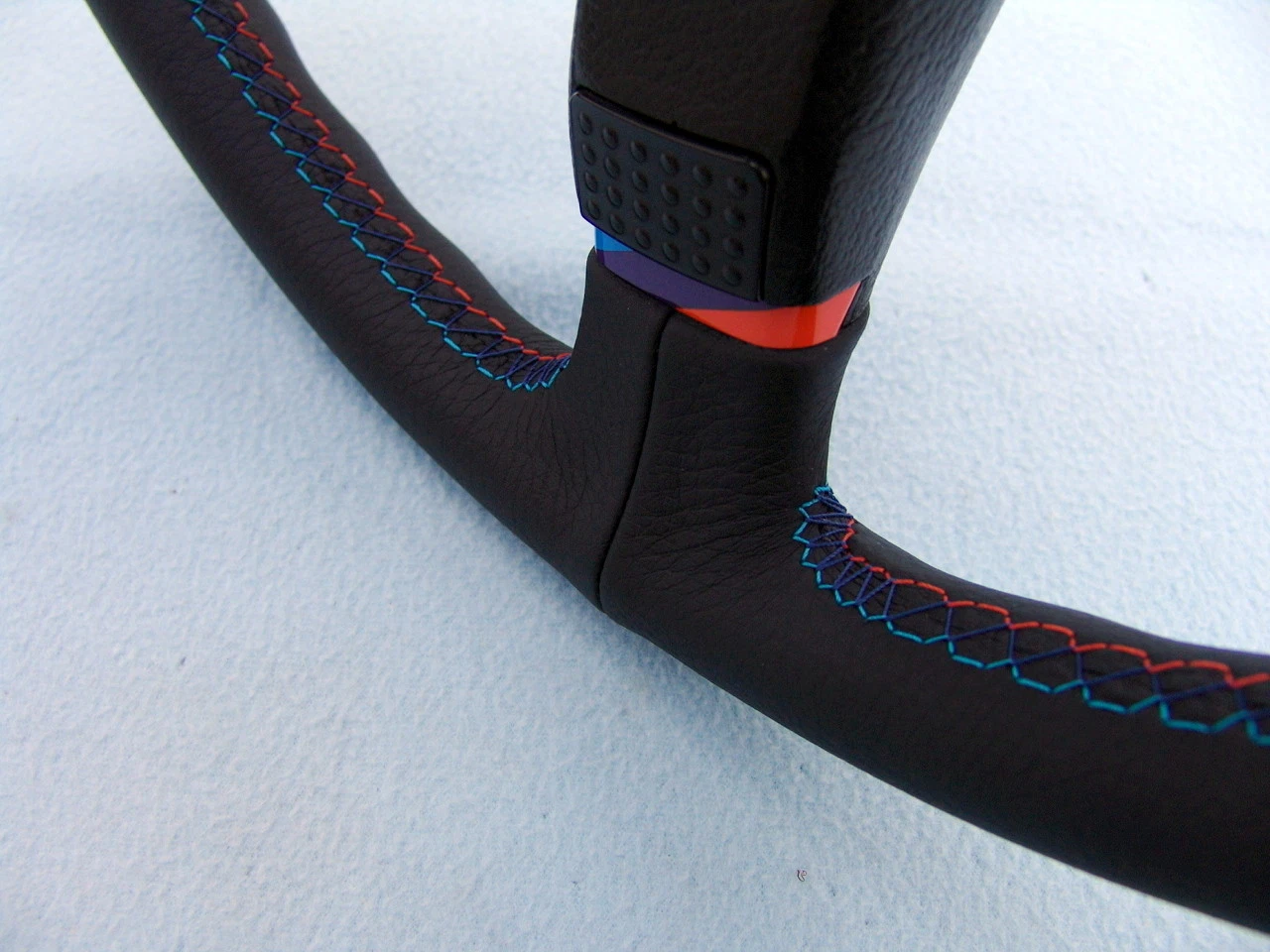 BMW E30 M Technic 1 Montana (grainy) leather steering wheel