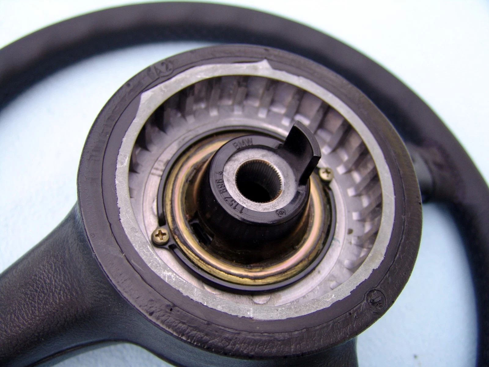 BMW E30 M Technic 1 steering, Montana (grainy) leather, stock look