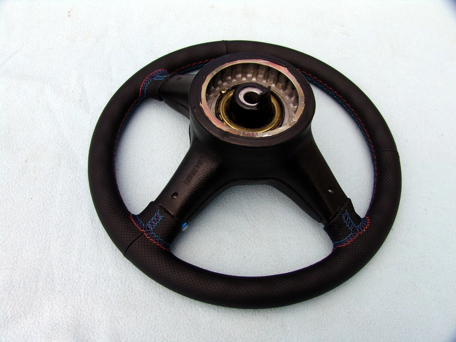BMW E30 M Technic 1 steering, plain/perforated leather
