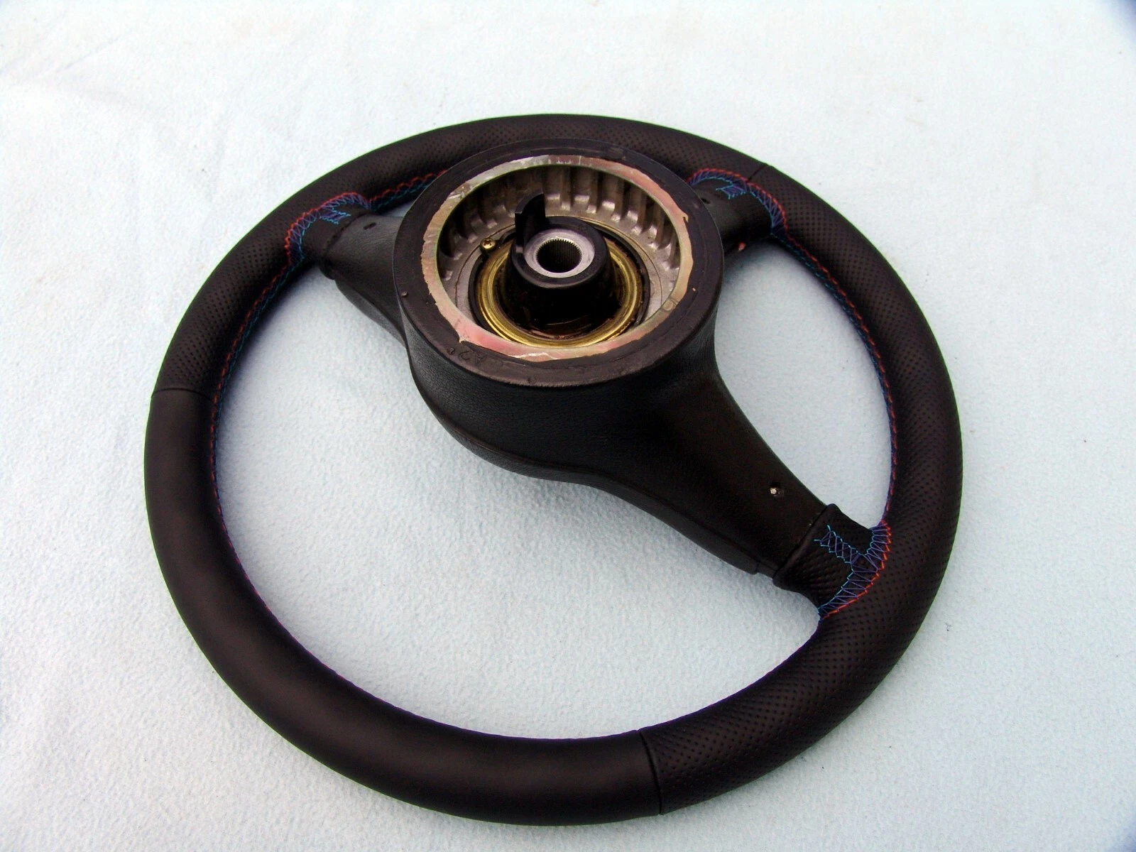 BMW E30 M Technic 1 steering, plain/perforated leather