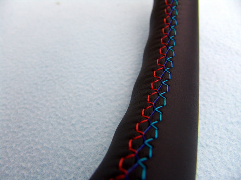 BMW E30 M Technic 2 steering wheel 370mm, new plain/perforated leather