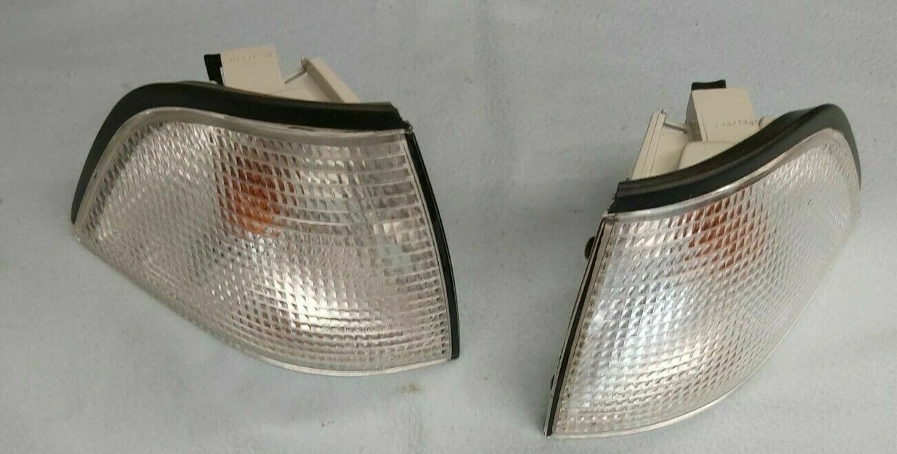 BMW E36 M3 COUPE OEM WHITE TURN SIGNALS, BRAND NEW, ORIGINAL BMW