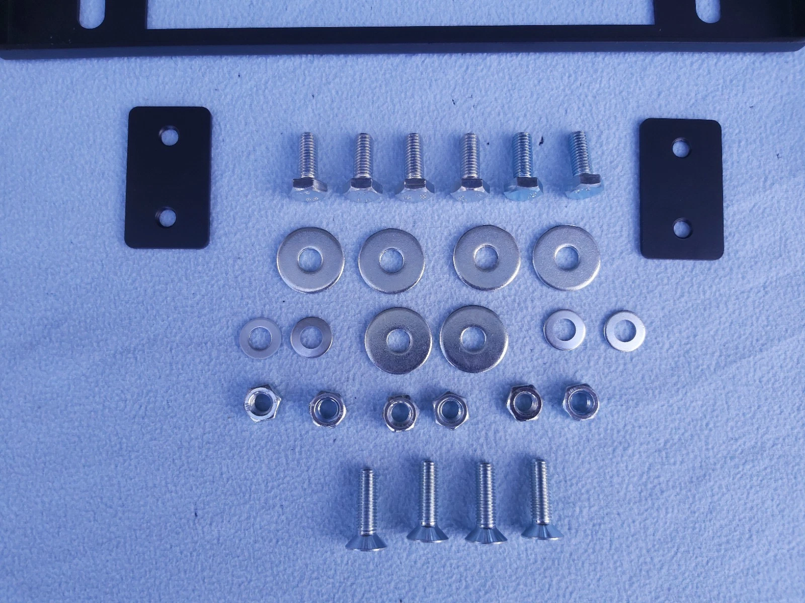 BRACKETS FOR ADJUSTABLE FRONT SPLITTER FOR BMW E36 M3 GT, BRAND NEW