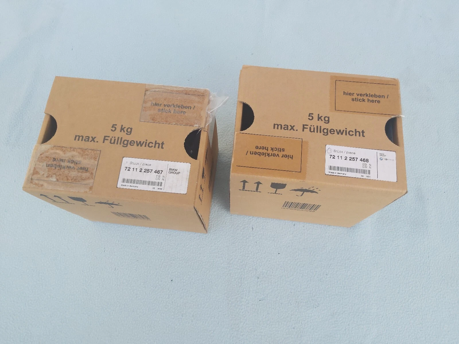 GENUINE BMW E36 RED MOTORSPORT UPPER REAR BELTS (LEFT + RIGHT)