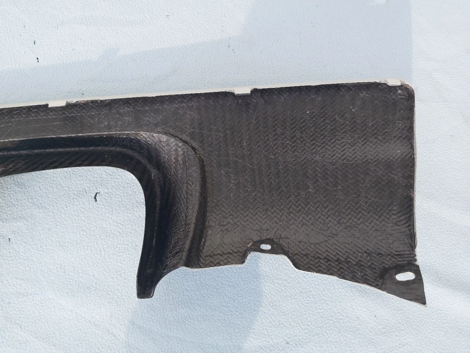 BMW E46 M3 CSL REAL CARBON COVER FOR REAR BUMPER, ORIGINAL BMW, NEW, 51127897863