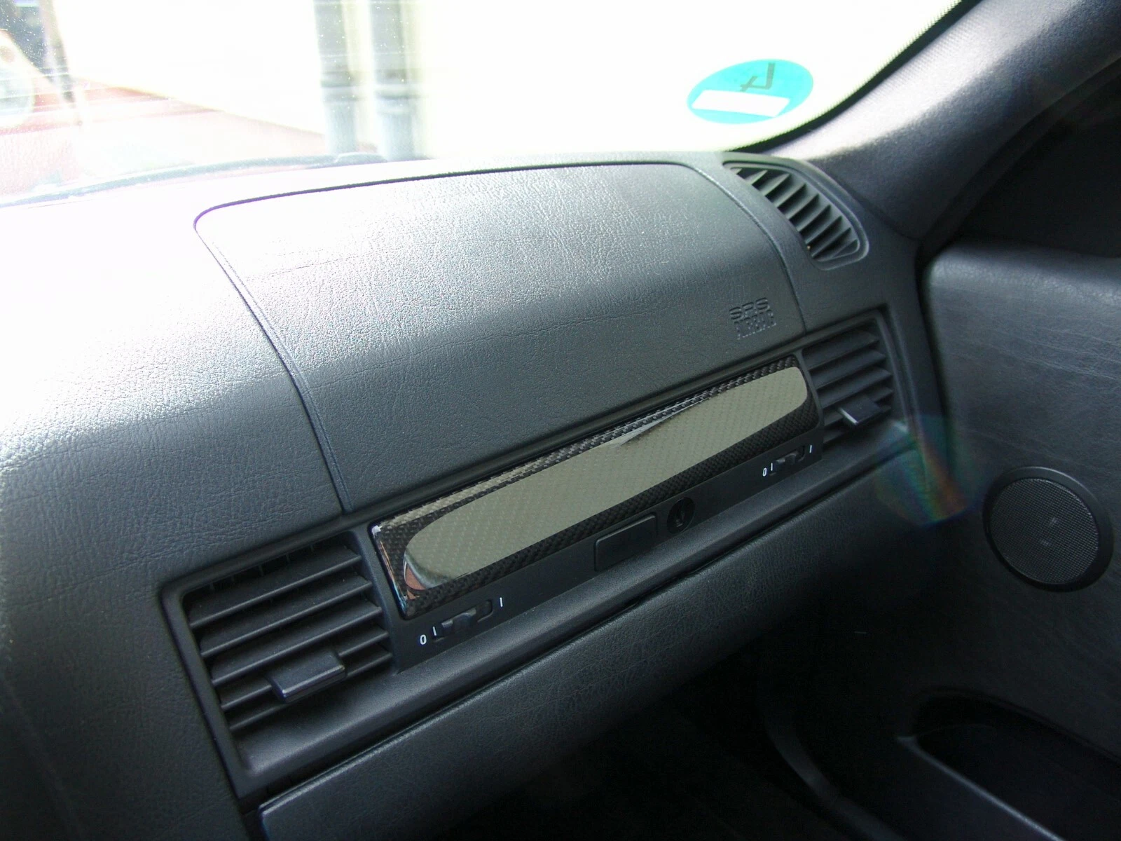 BMW E36 M3 Real Carbon glove box trim