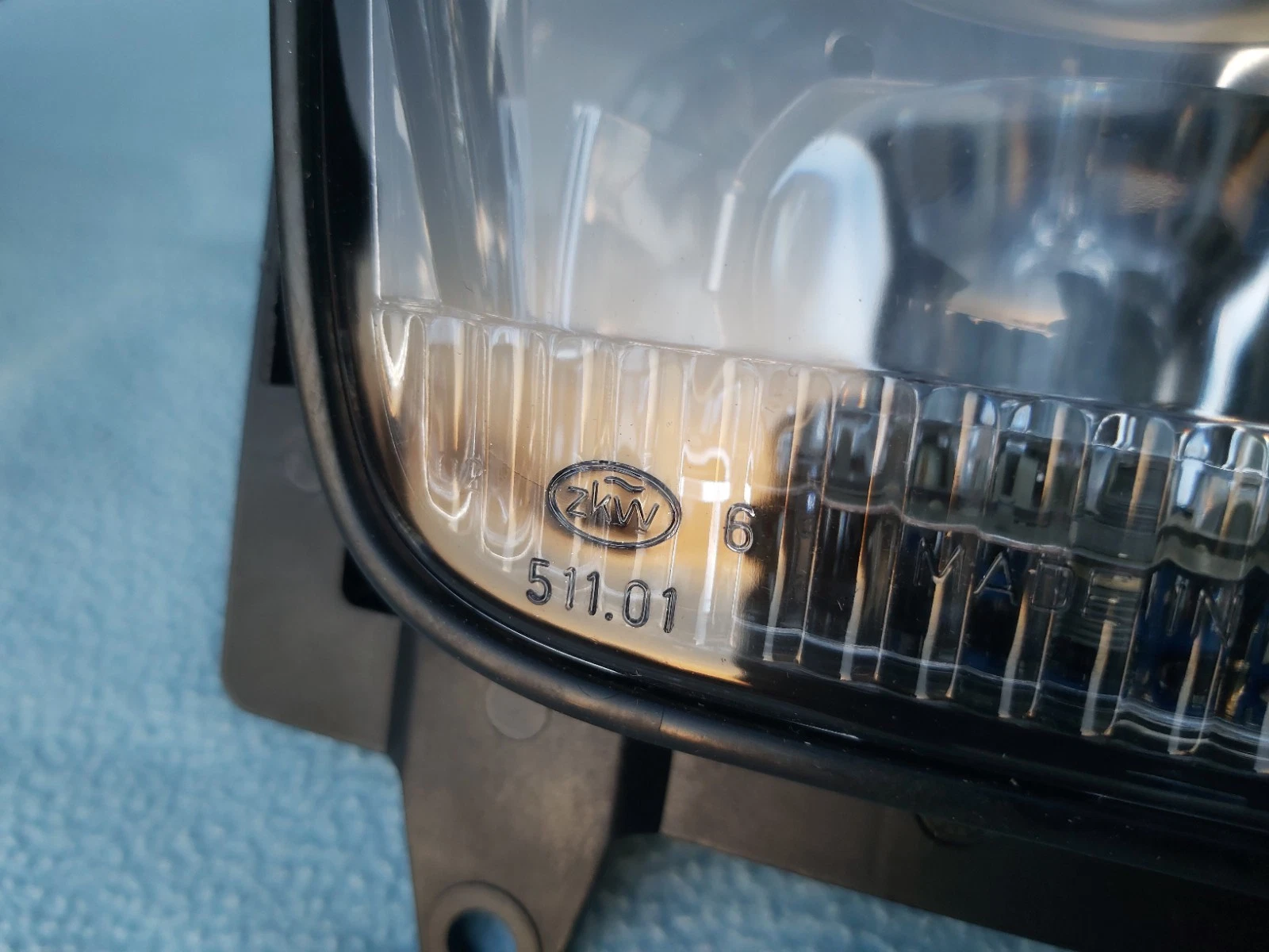 BMW E30 CLEAR EURO FOGLIGHTS, ORIGINAL ZKW, BRAND NEW. 63171385945 + 63171385946