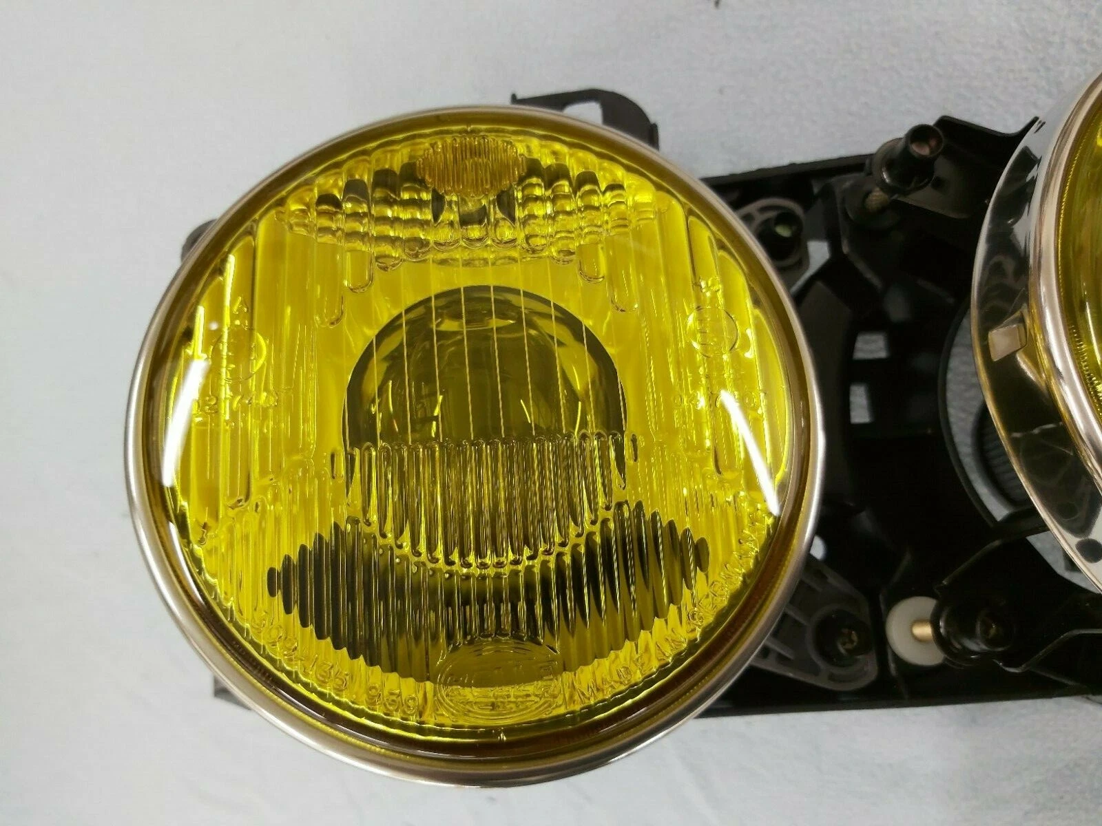 BMW E32 E34 M5 HELLA ELLIPSOID EURO YELLOW HEADLIGHTS,OEM, GENUINE BMW,BRAND NEW