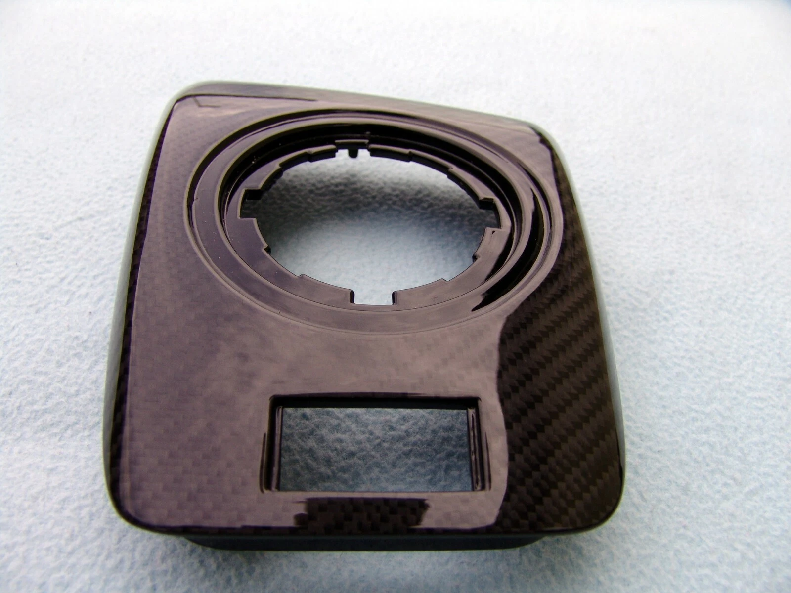 BMW E46 M3 SMG Storage Partition Cover – Real Carbon Fiber