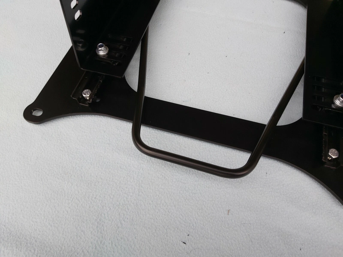BRACKET w. SLIDERS AND SIDE MOUNTS FOR BUCKET SEATS, BMW E36, E46, M3, MADE IN GERMANY