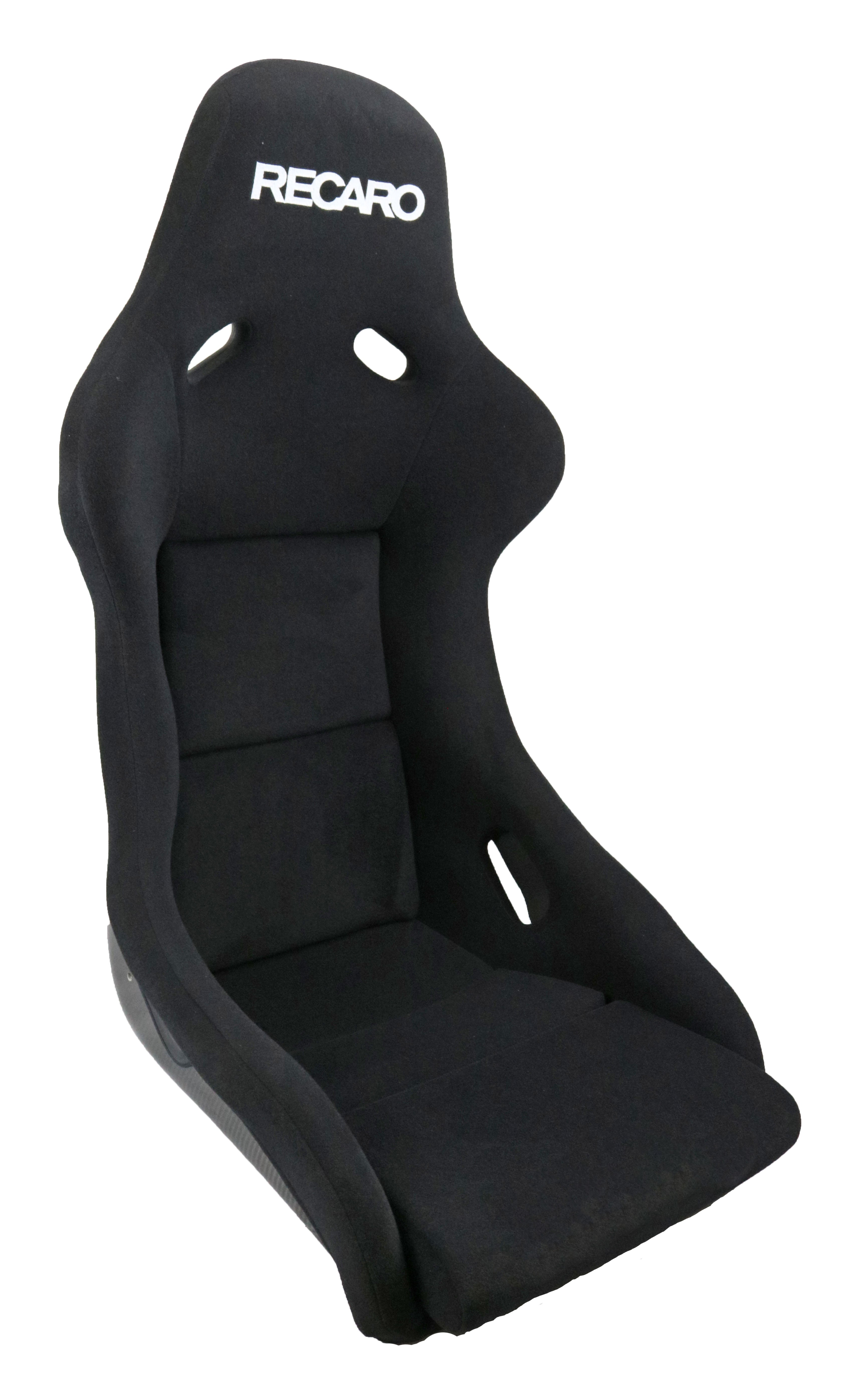 RECARO POLE POSITION (ABE) - Basket weave - set of 2 seats Glass fiber  reinforced plastic \ Leather - CarBone